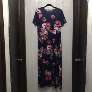 Floral maxi dress